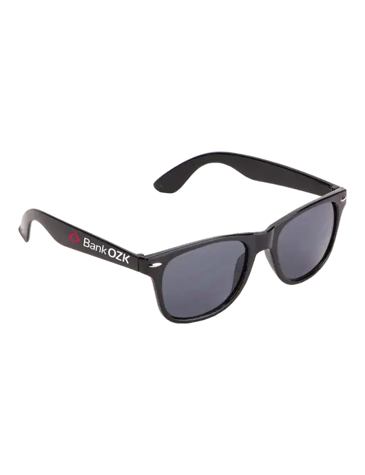 Daytona Black Sunglasses w/Bank OZK Logo