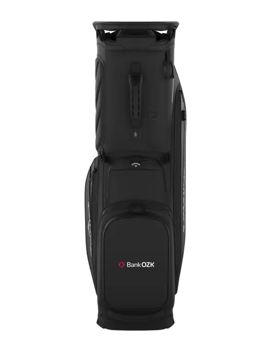 Callaway Fairway 14 Black Golf Bag w/Bank OZK Logo