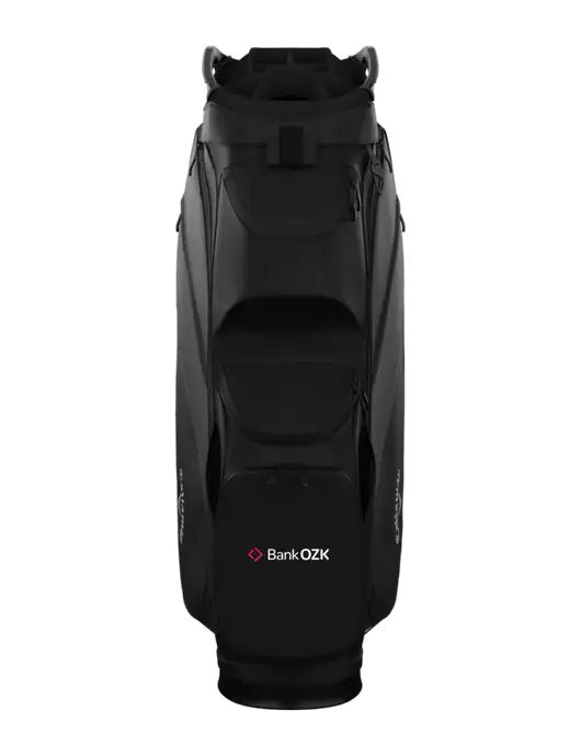 Callaway Chase 14 Black Golf Bag  w/Bank OZK Logo
