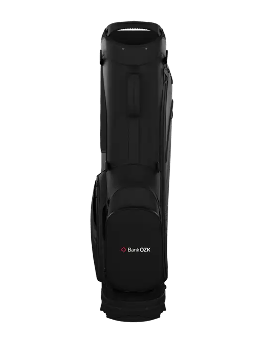Callaway Chase Black Golf Bag w/Bank OZK Logo