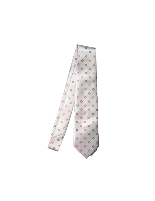 Bank OZK Grey Tie w/OZK Icon Pattern