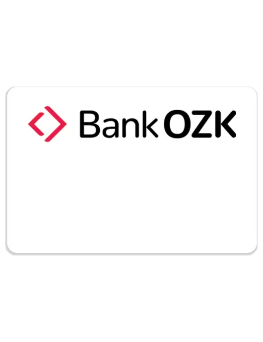 Bank OZK Logo Decals, 100/roll
