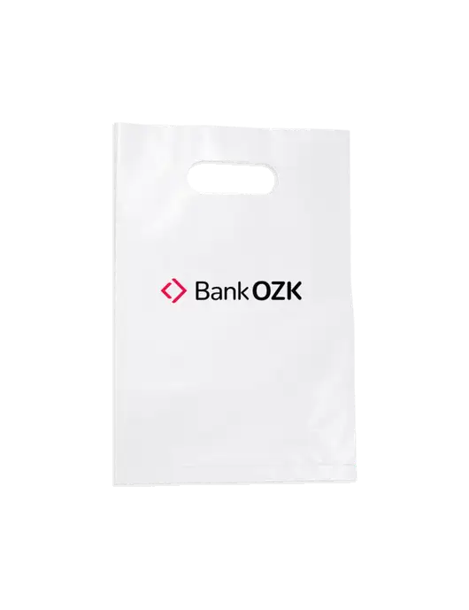 Bank OZK 7" x 10" Plastic Bag, 25/pkg