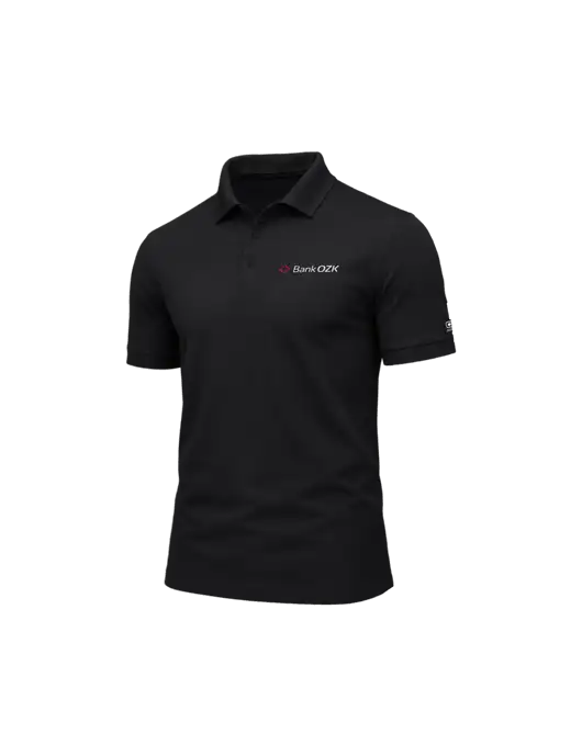 Bank OZK Black OGIO Caliper 2.0 Polo